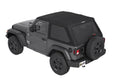 Trektop Slantback Soft Top For Jeep 2018-Current Wrangler JL 2 Door Bestop