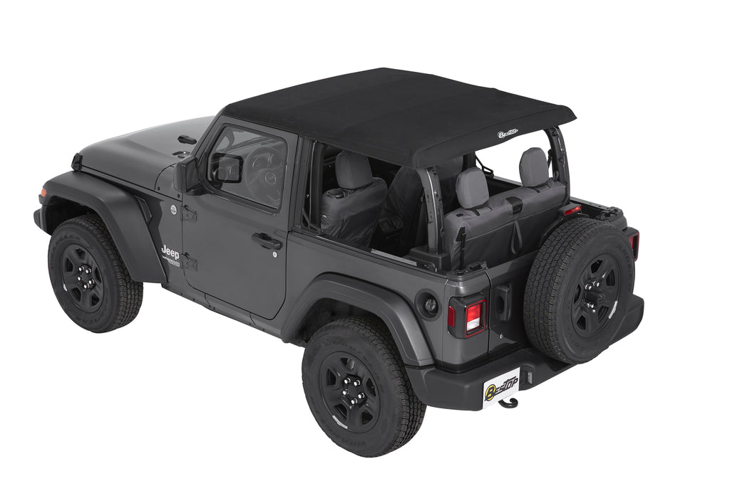 Trektop Slantback Soft Top For Jeep 2018-Current Wrangler JL 2 Door Bestop