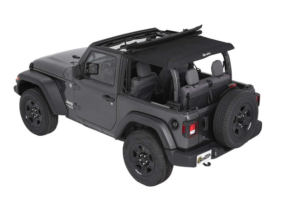 Trektop Slantback Soft Top For Jeep 2018-Current Wrangler JL 2 Door Bestop