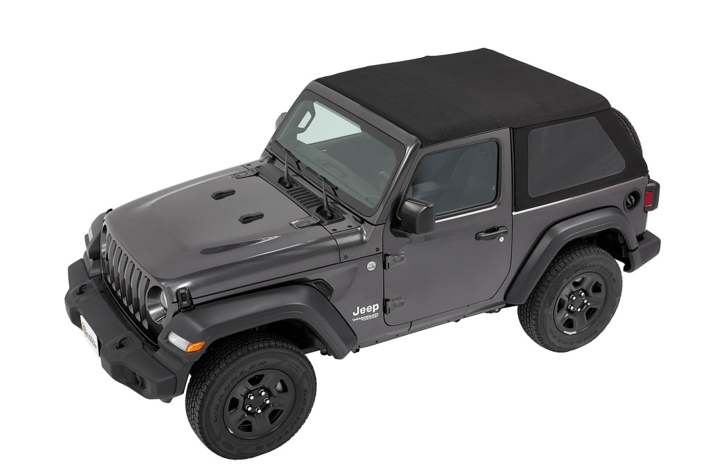 Trektop Slantback Soft Top For Jeep 2018-Current Wrangler JL 2 Door Bestop