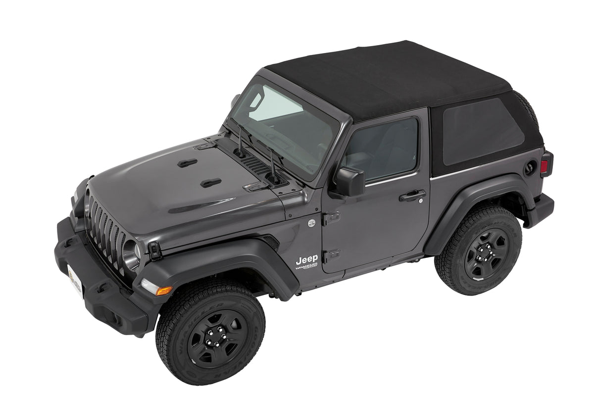 Trektop Slantback Soft Top For Jeep 2018-Current Wrangler JL 2 Door Bestop