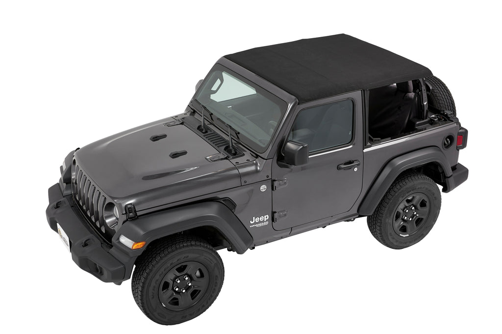 Trektop Slantback Soft Top For Jeep 2018-Current Wrangler JL 2 Door Bestop