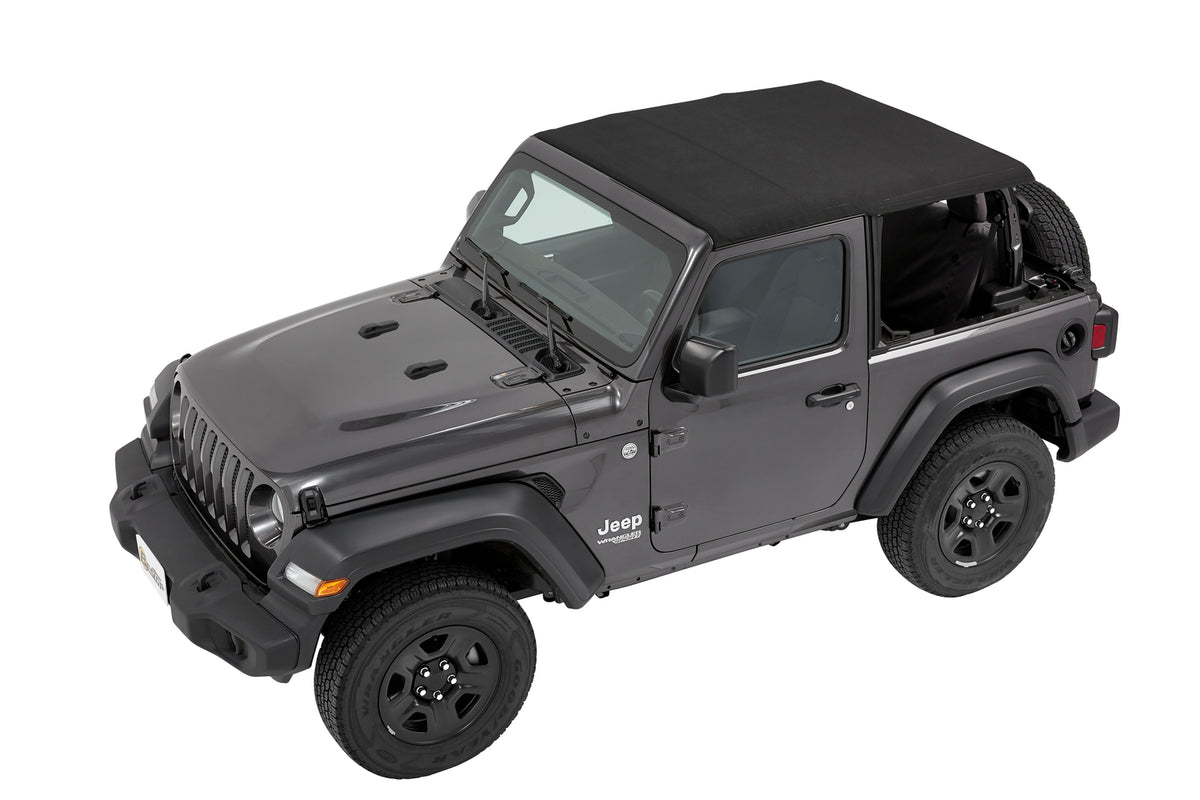 Trektop Slantback Soft Top For Jeep 2018-Current Wrangler JL 2 Door Bestop