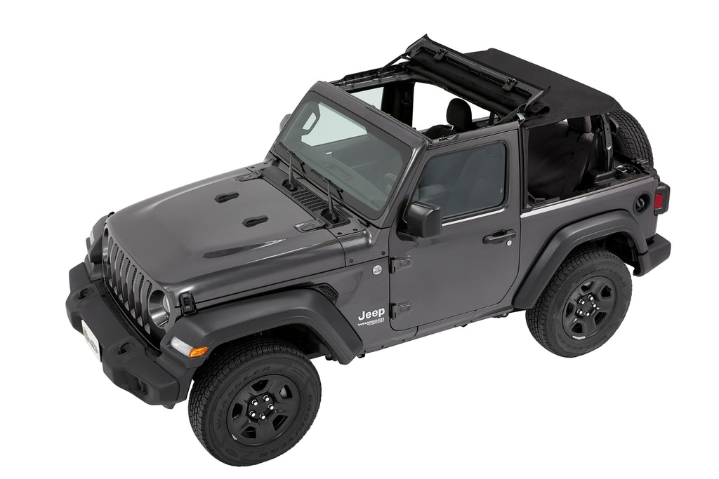Trektop Slantback Soft Top For Jeep 2018-Current Wrangler JL 2 Door Bestop