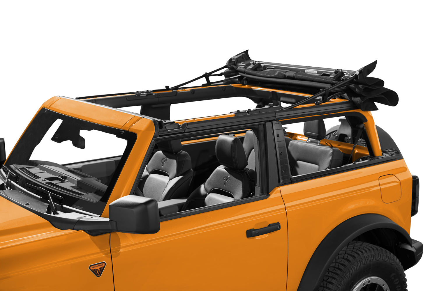 Trektop Slantback Soft Top For Ford 2021-2024 Bronco 2 Door No Raptor Bestop