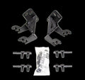 RC4LR & RC3 LR Mounting Brackets Only Textured Black 2017-2022 Ford F-250/F-350 Go Rhino