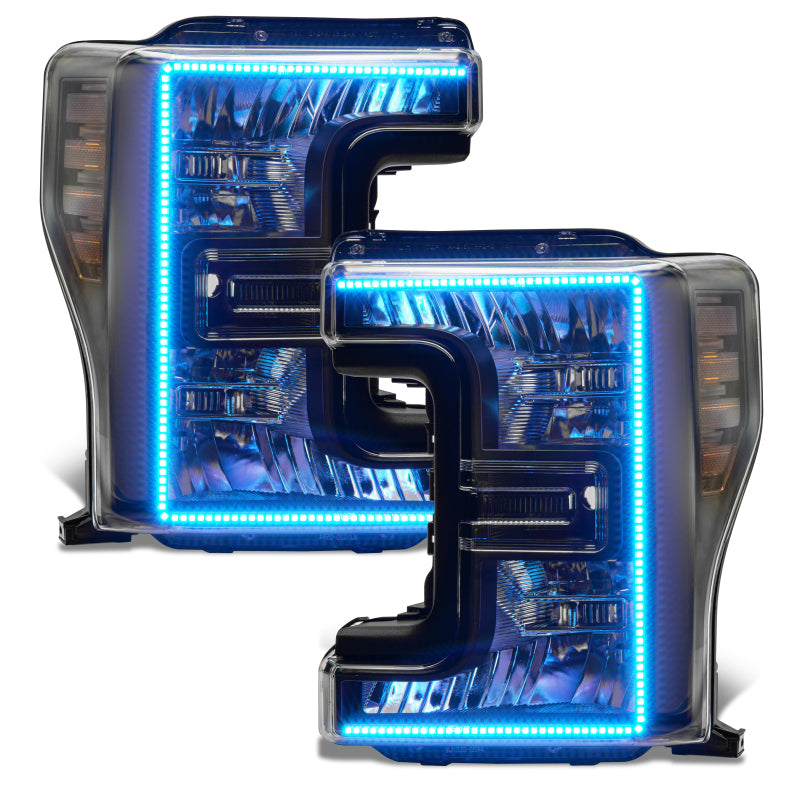 Oracle Ford Superduty 17-19 Dynamic Headlight DRL - ColorSHIFT - Dynamic