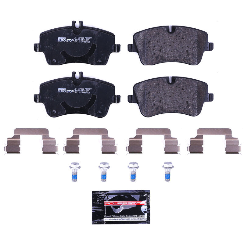 Power Stop 09-11 Mercedes-Benz SLK300 Euro-Stop ECE-R90 Front Brake Pads