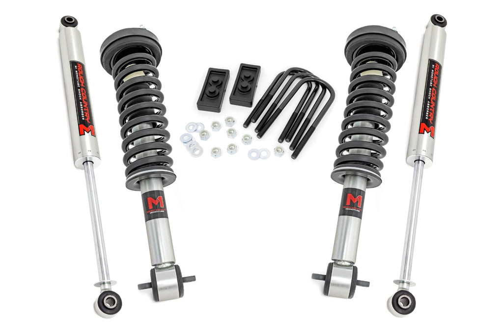 2 Inch Lift Kit M1 Struts/M1 Ford F-150 4WD (2021-2026) Rough Country