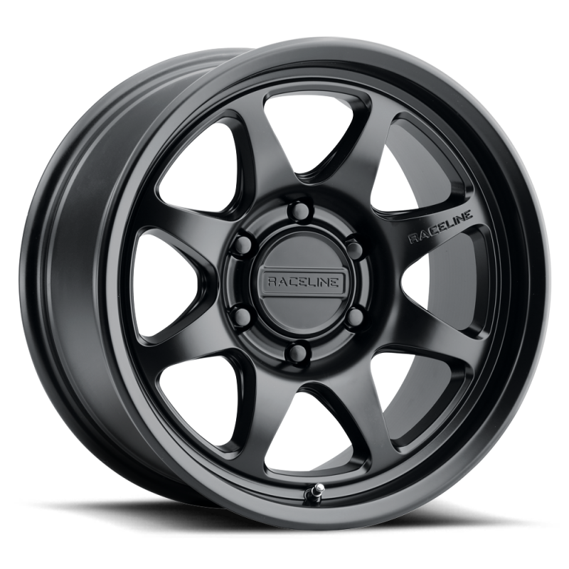Raceline 962B Maverick 18x9in / 8x170 BP / 18mm Offset / 130.81mm Bore - Satin Black