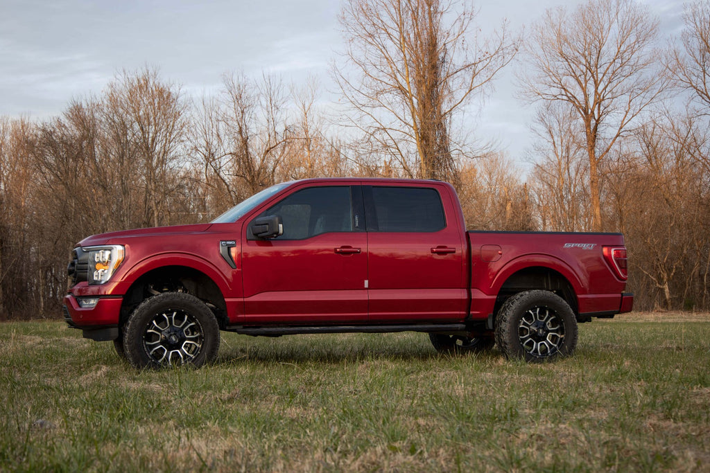 3 Inch Lift Kit Fabbed UCA N3/V2 2021 Ford F-150 4WD Rough Country