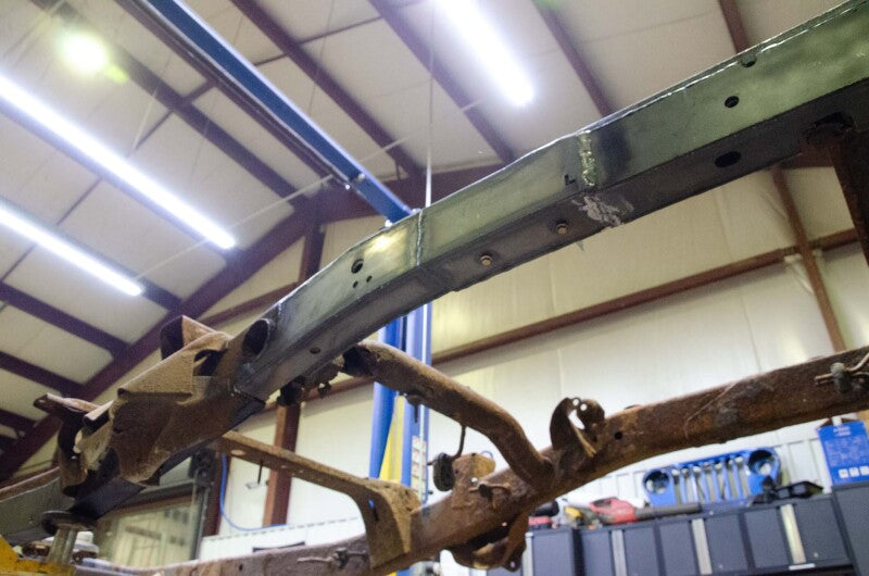 Rust Buster Over Axle Frame Section Left Side