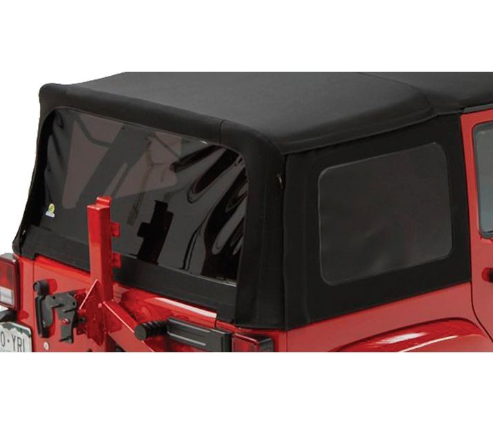Window Replacement Set For Jeep 2007-2018 Wrangler JK 4 Door Fits Supertop 54823 or Replace-A-Top 79847 Bestop