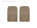 WeatherTech 98 Lincoln Navigator Front Rubber Mats - Tan