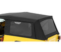 Window Replacement Set For Jeep 2004-2006 Wrangler TJ Fits Supertop or Factory Soft Top Black Diamond Bestop