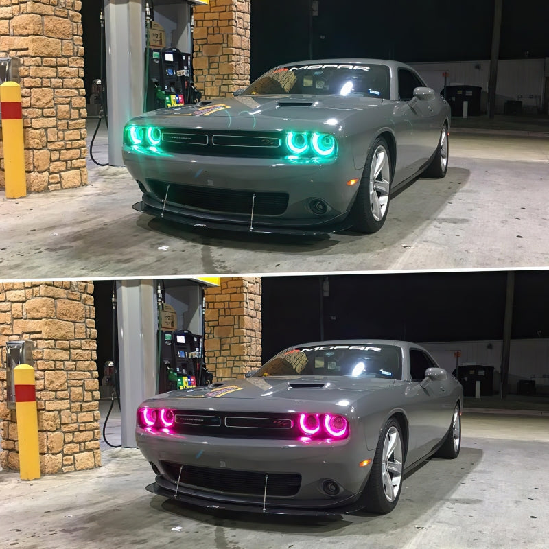 Oracle Dodge Challenger 15-21 Halo Kit - ColorSHIFT