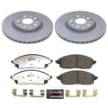 Power Stop 22-24 Jeep Grand Cherokee Front Z36 Coated Truck & Tow Brake Kit