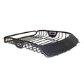 SR10 Tubular Steel Roof Rack with Black Fairings Textured Black Go Rhino