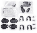 SRM Rack Mounting Kit Adjustable Multi Axis Mount Textured Black Go Rhino