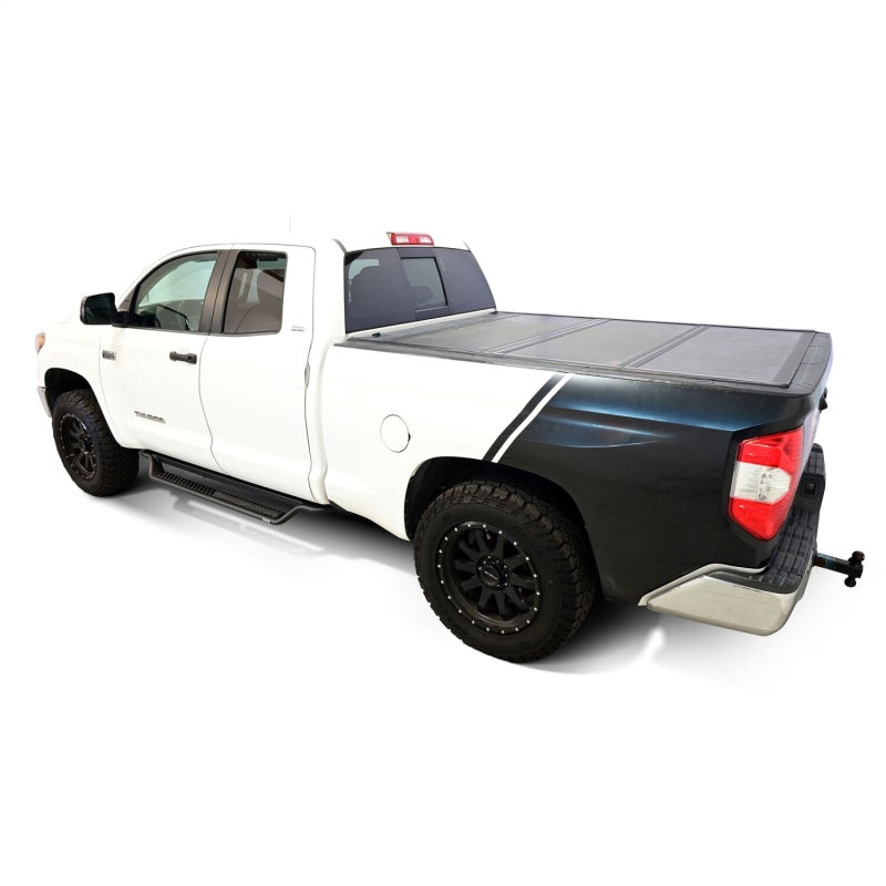 Westin 07-21 Toyota Tundra Double Cab Outlaw Drop Running Boards - Tex. Blk