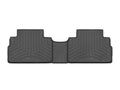 WeatherTech 2020+ Kia Telluride Rear FloorLiner HP - Black