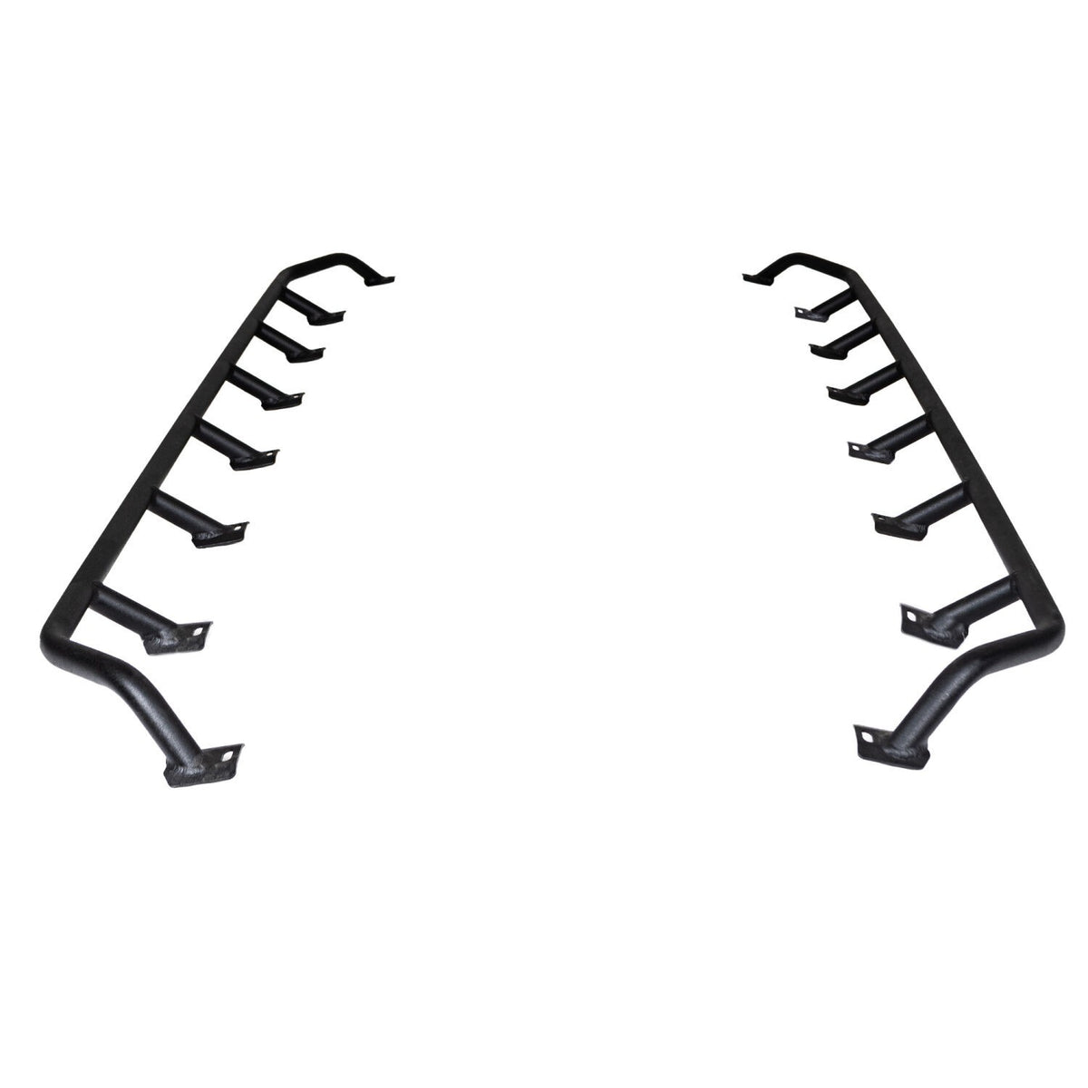SRM300 DualRail Kit for 80 Inch Long x 40 Inch Wide Rack Rails only Black Go Rhino