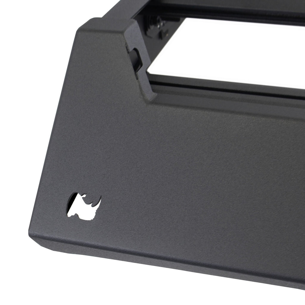 Ceros Low Profile Roof Rack Textured Black For 2019-2026 Silverado/Sierra 1500 Go Rhino
