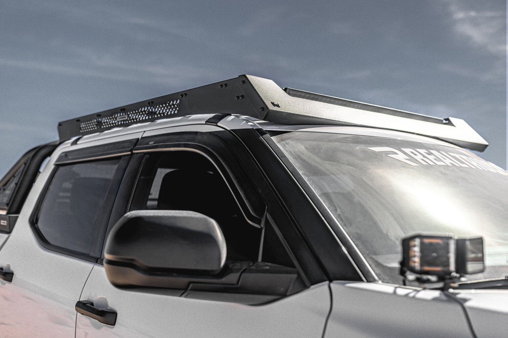Ceros Low Profile Roof Rack Textured Black 2016-2021 Toyota Tundra Go Rhino
