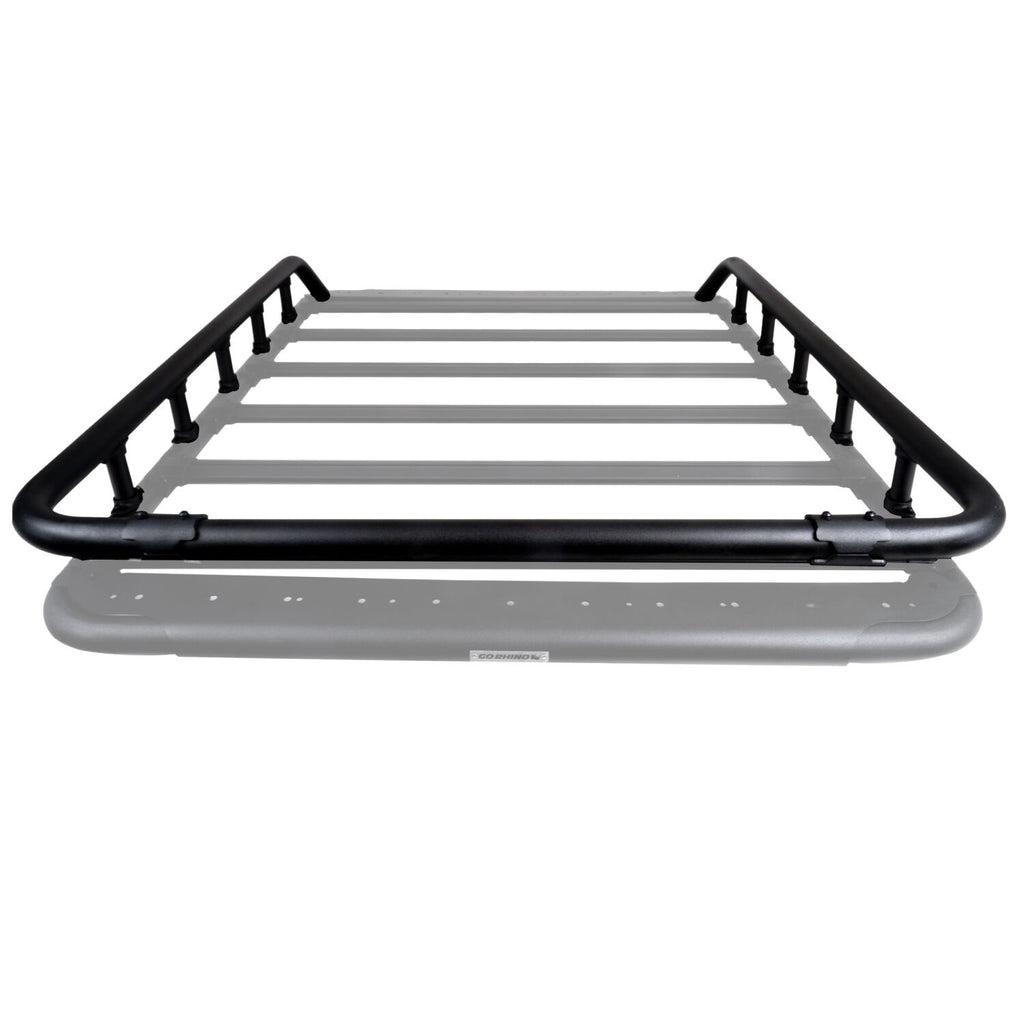 SRM500 Side & Rear Rail Kit for 65 Inch Long Rack Textured Black Go Rhino