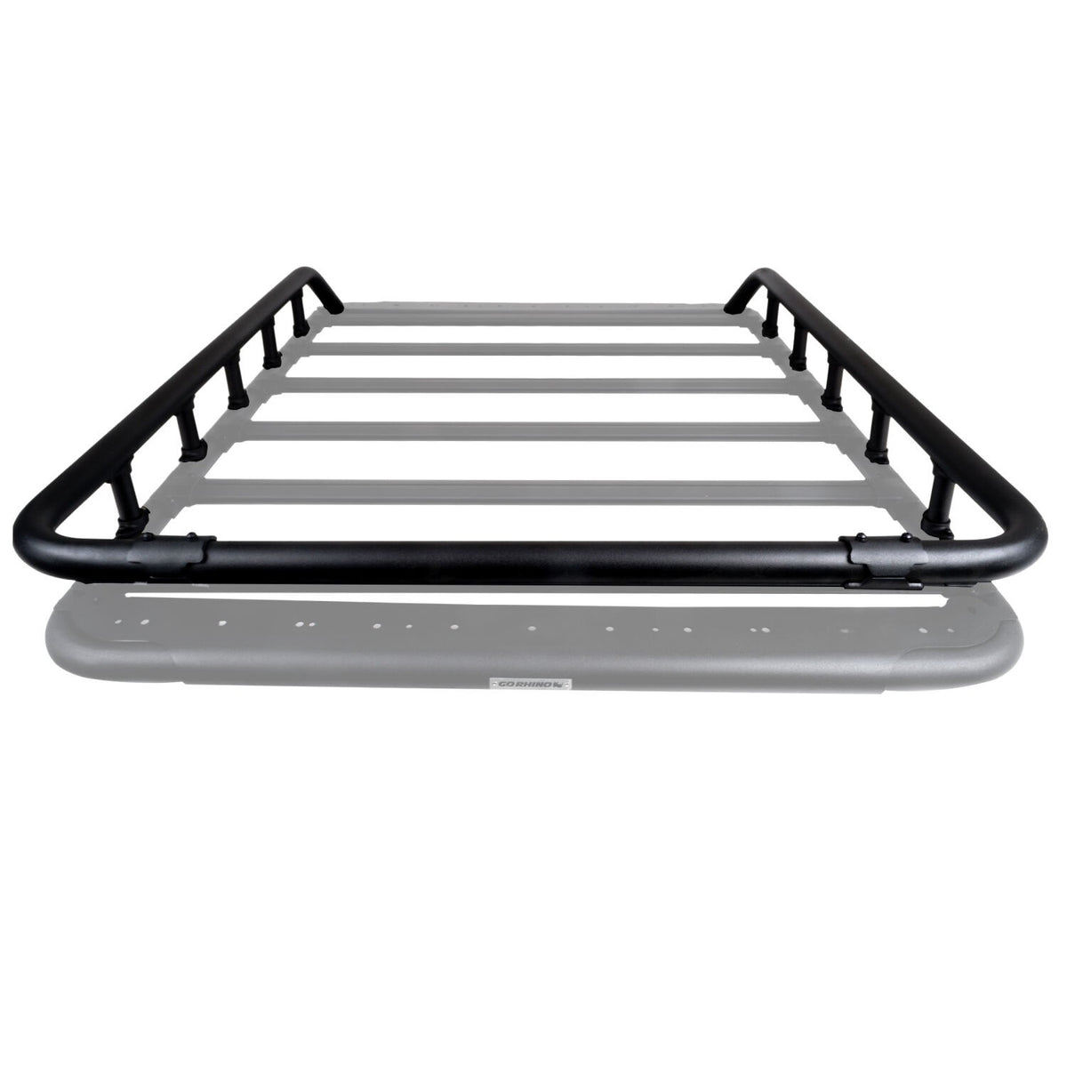 SRM500 Side & Rear Rail Kit for 65 Inch Long Rack Textured Black Go Rhino