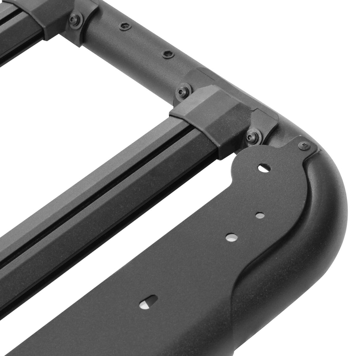 SRM500 75 Inch Flat Platform Roof Rack Textured Black Go Rhino