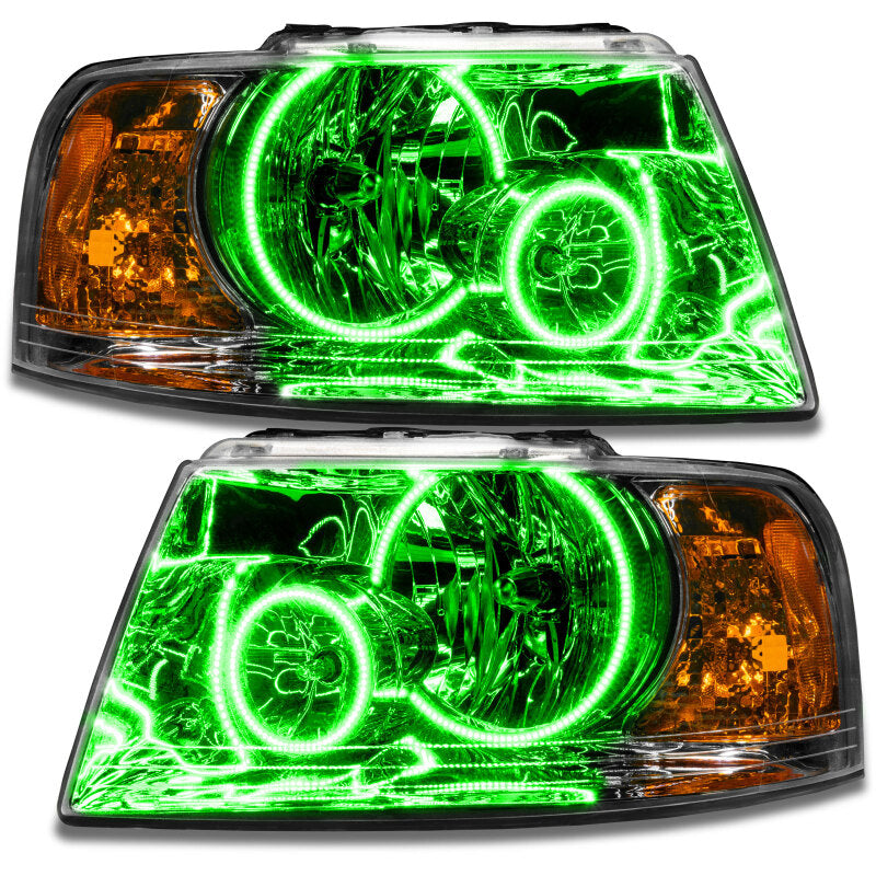 Oracle 03-06 Ford Expedition SMD HL - Chrome - ColorSHIFT w/ 2.0 Controller