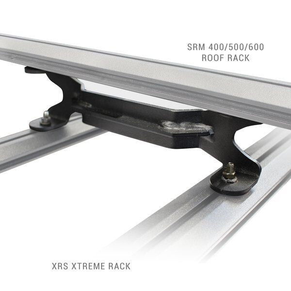 XRS to SRM Connector Bracket Kit Textured Black Go Rhino