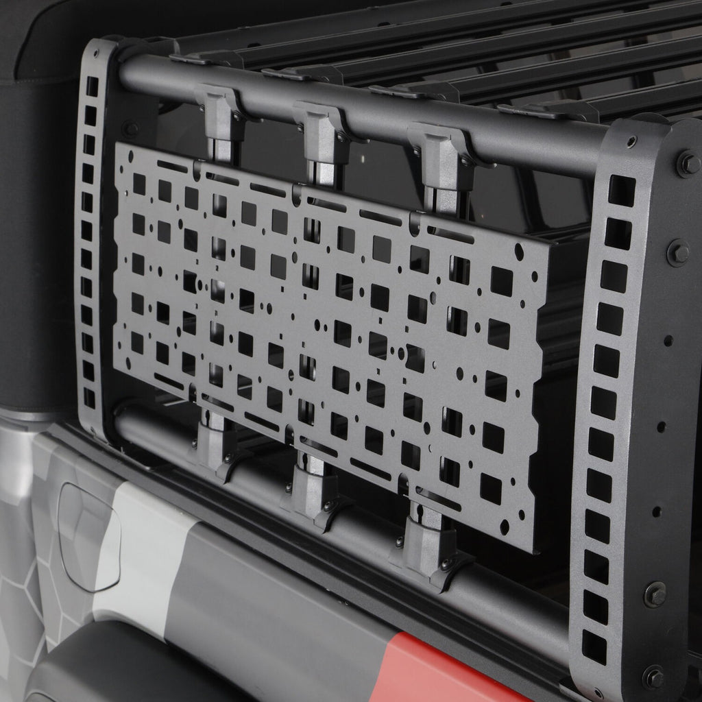 XRS/SRM Accessory Gear Plate Kit Textured Black Go Rhino