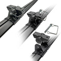 XRS/SRM Quick Release Tent Bracket Kit Textured Black Go Rhino