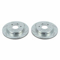 Power Stop 19-20 Chevrolet Silverado 1500 Rear Evolution Drilled & Slotted Rotors - Pair