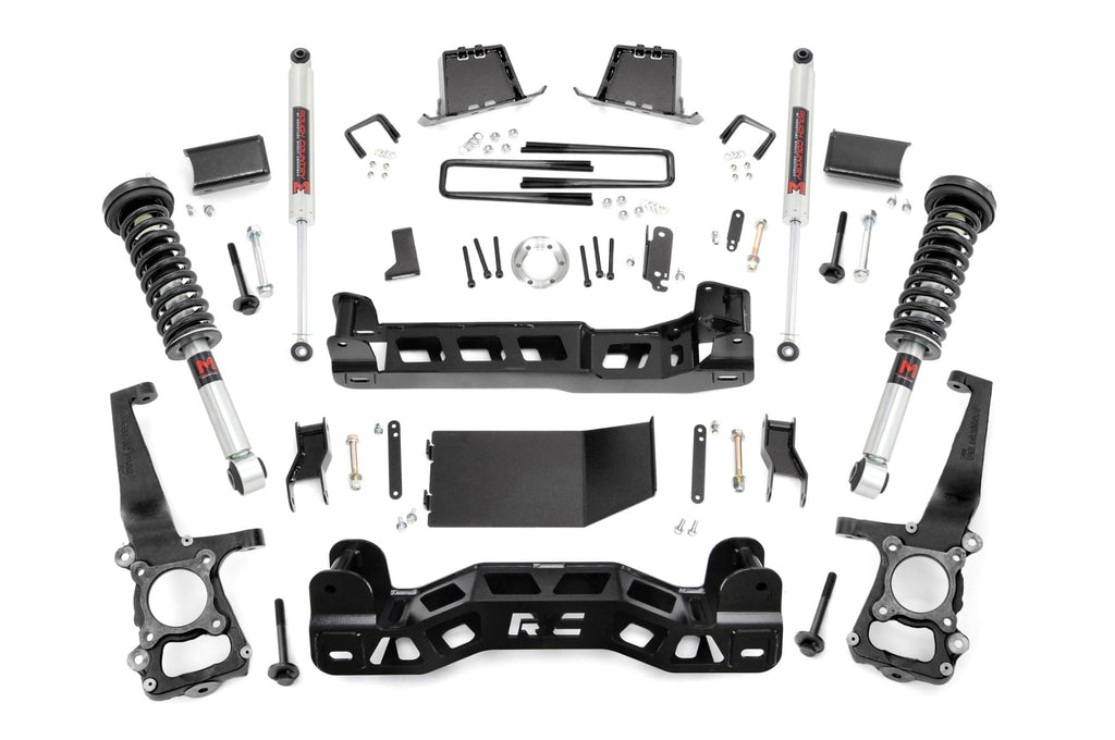 6 Inch Lift Kit M1 Struts/M1 Ford F-150 4WD (2009-2010) Rough Country
