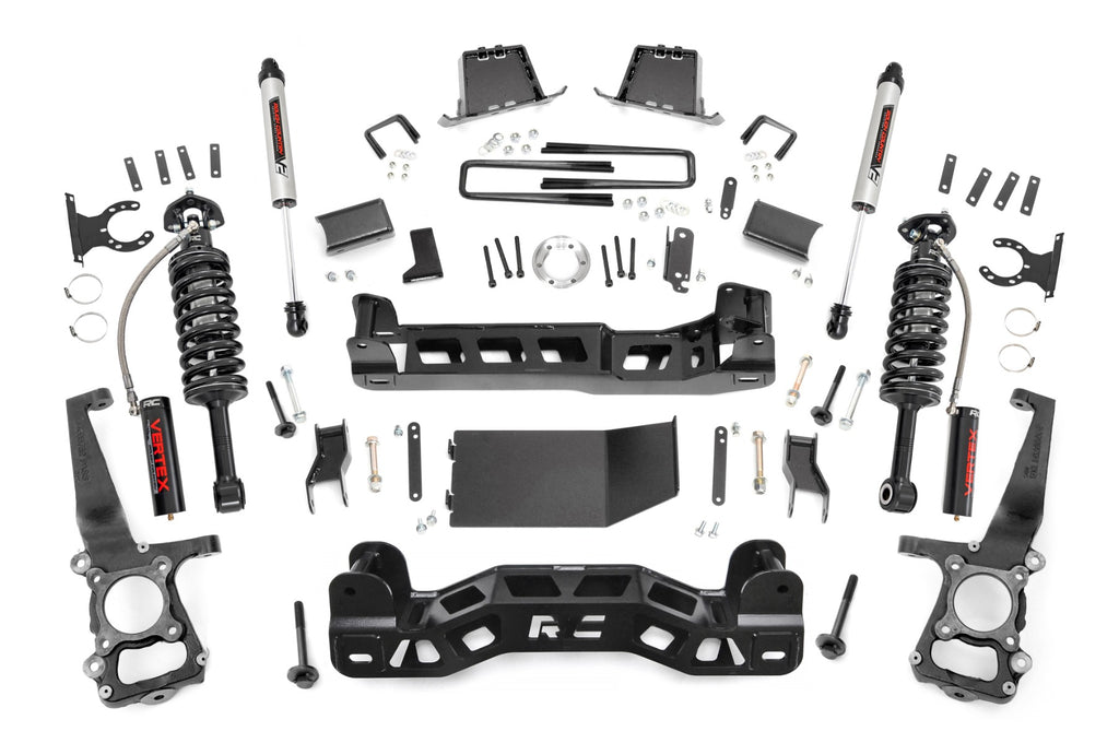 6 Inch Lift Kit Vertex/V2 Ford F-150 4WD (2009-2010) Rough Country