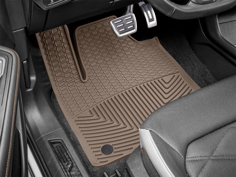 WeatherTech 18-24 Volkswagen Atlas (Incl. 20-24 Cross Sport) Front Rubber Mats - Tan