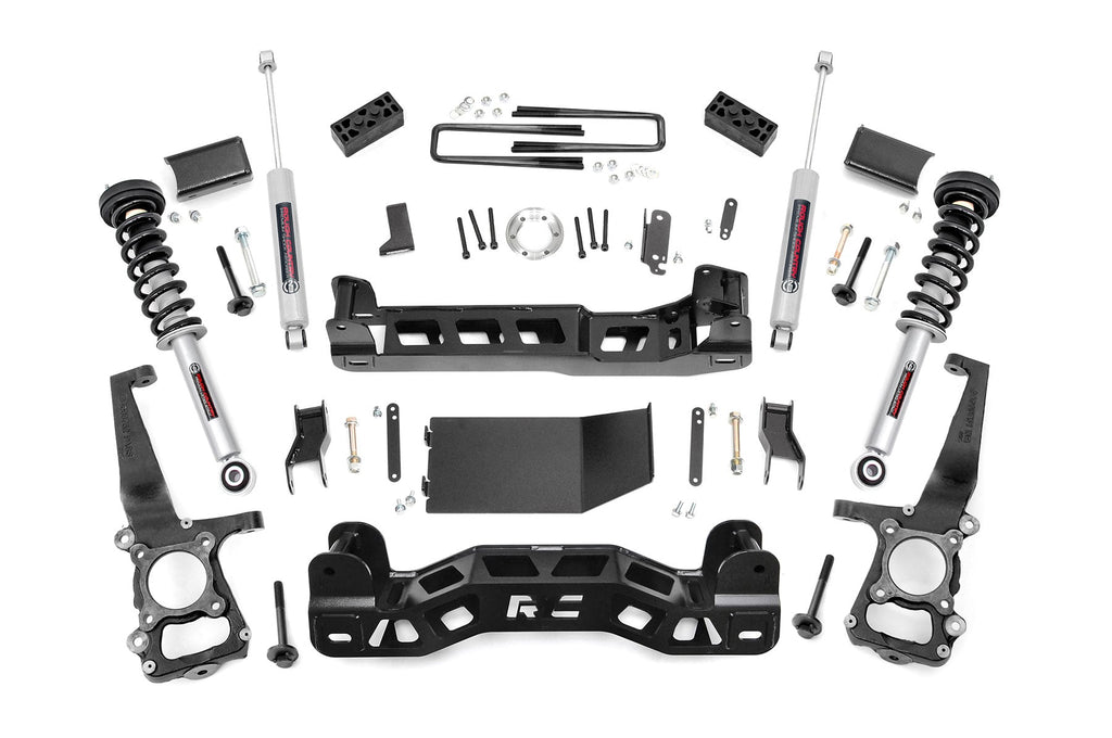 4 Inch Lift Kit N3 Struts Ford F-150 4WD (2009-2010) Rough Country