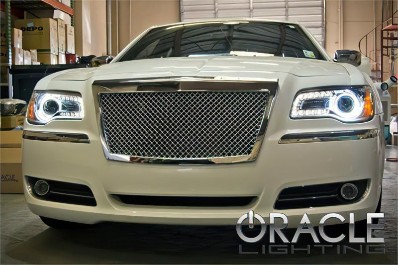 Oracle 11-19 Chrysler 300C DRL Upgrade w/ Halo Kit - ColorSHIFT w/ Simple Controller