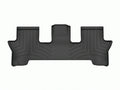 WeatherTech 2024 Hyundai Santa Fe 2nd Row Bench Seating Rear FloorLiner - Black