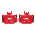 Power Stop 08-17 Mitsubishi Lancer Front Red Calipers w/Brackets - Pair