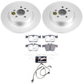 Power Stop 16-19 Land Rover Range Rover Evoque Rear Z36 Coated Truck & Tow Brake Kit