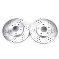 Power Stop 14-18 Ford C-Max Front Evolution Drilled & Slotted Rotors - Pair
