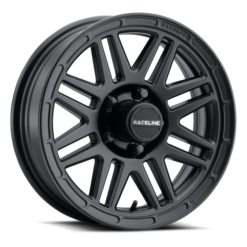 Raceline 944B Outlander 14x6in / 5x114.3 BP / 0mm Offset / 3.19mm Bore - Satin Black Wheel