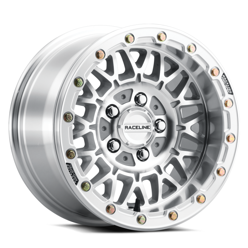 Raceline A15 Omega 15x10in / 5x114.3 BP / 10mm Offset / 68mm Bore - Machined