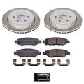 Power Stop 2011 Saab 9-4X Rear Semi-Coated Rotor Kit
