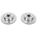 Power Stop 07-18 BMW X5 Rear Evolution Drilled & Slotted Rotors - Pair