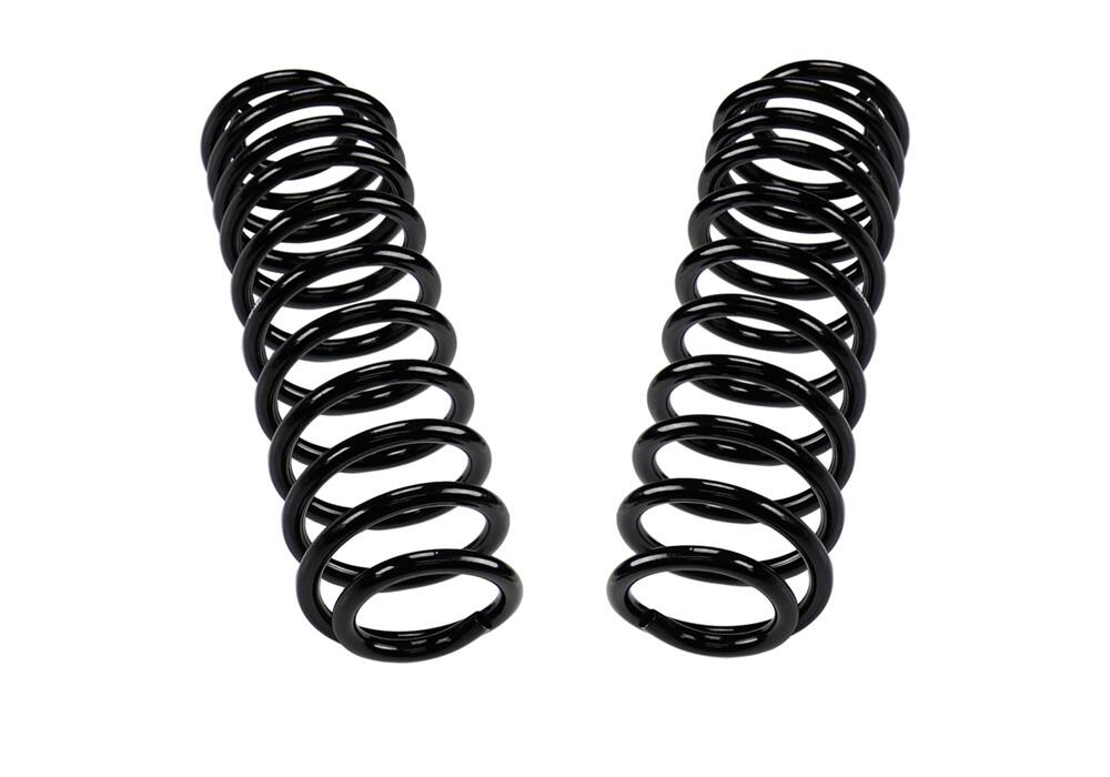 Dual Rate Coil Springs Pair Front 4 Inch lift 2020-2025 Jeep Gladiator JT Including Rubicon Gas Engine Does Not Fit Mojave Models Superlift